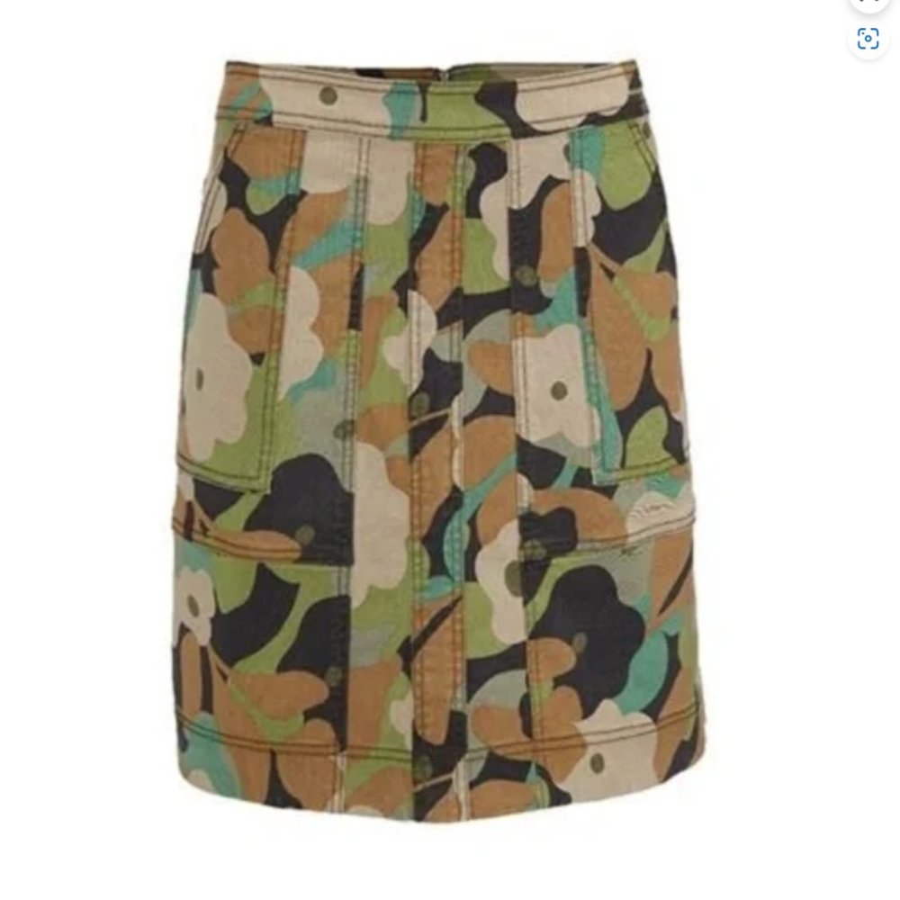 Cabi Size 6 Zip Line skirt NWT